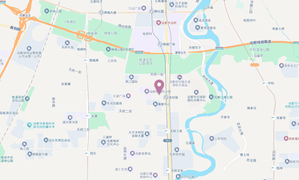 皇庭国际中心位置地图